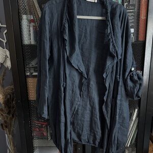 Women's Navy Blue Cardigan